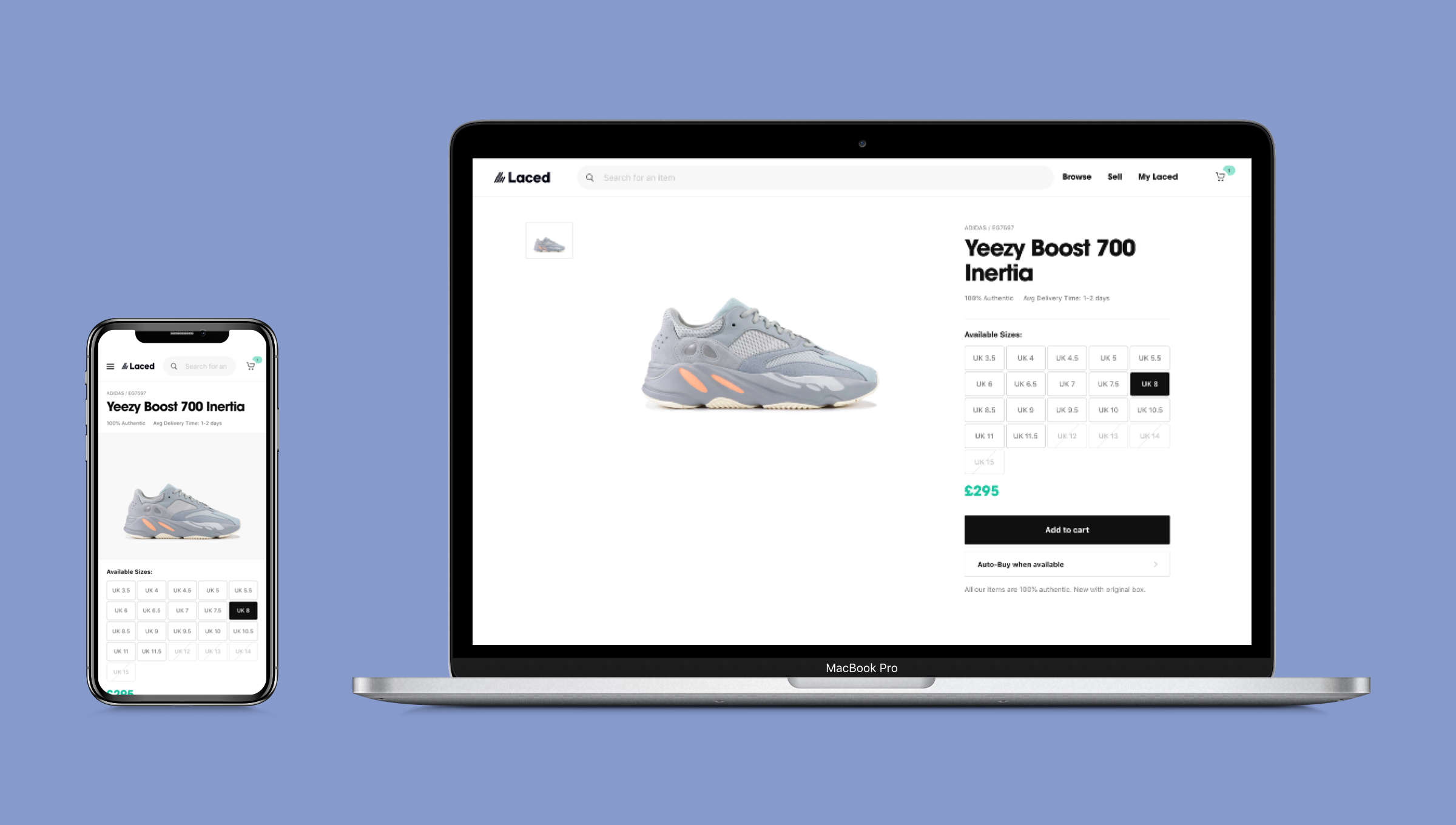 The Laced Website